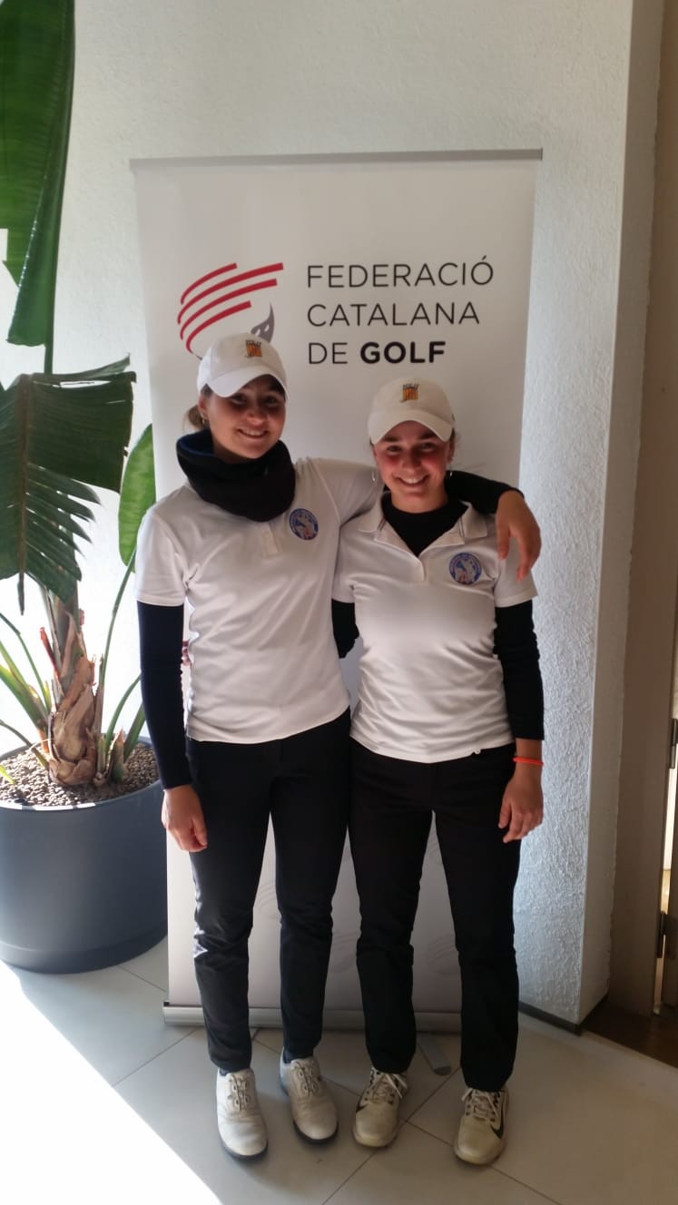 Campeonas de Catalunya Doble 2019 - Bruna Roqueta y Mar Vidal