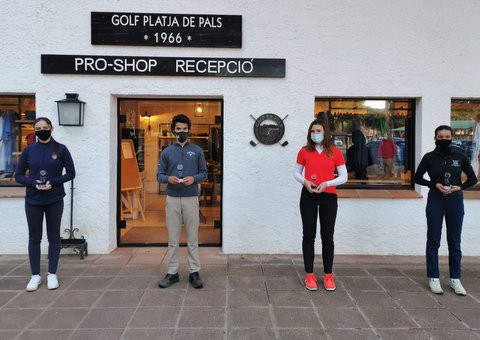 Alex Albiñana i Alisa Khokhlova, campions absoluts de la 'Golf de Pals International Cup'